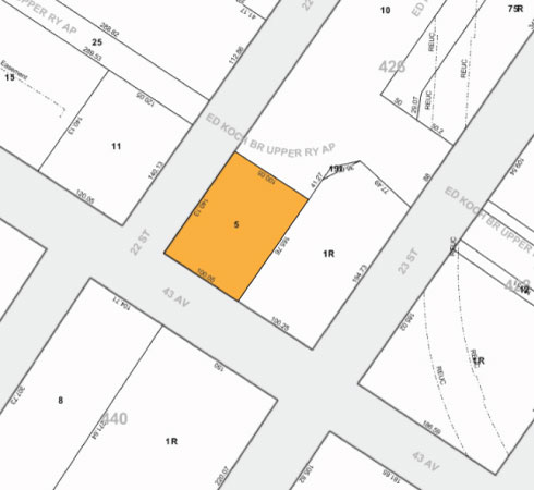 Tax Map 22 05 43rd Ave