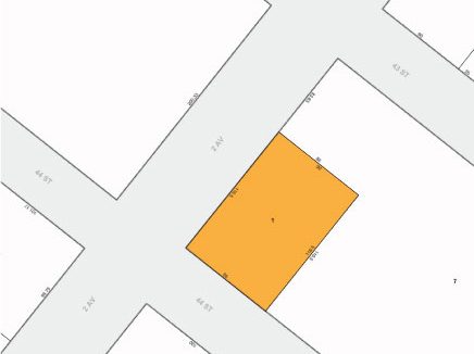 Tax Map 4323 2nd Ave
