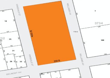 Tax Map 1970 Pitkin Ave