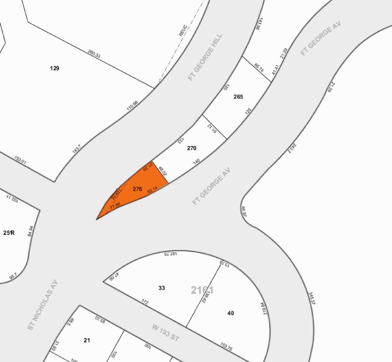 Tax Map 1662 1670 Nicholas Ave