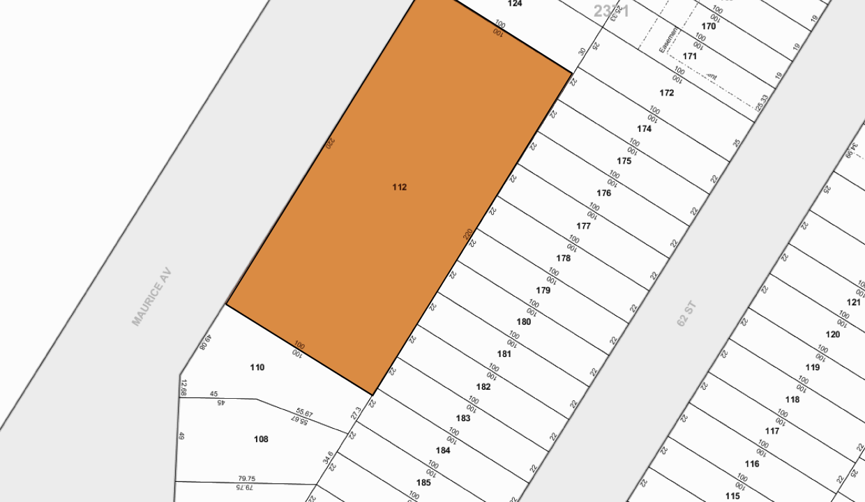 Tax Map 61 26 Maurice Ave 01