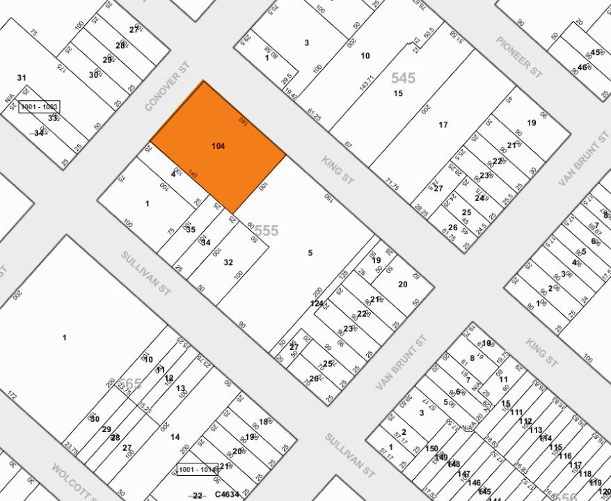 Tax Map 139 Conover St