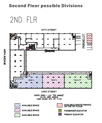 Second Floor Possible Divisions
